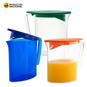 Jarra Plastica Ovalada 1000 ML  HO-185